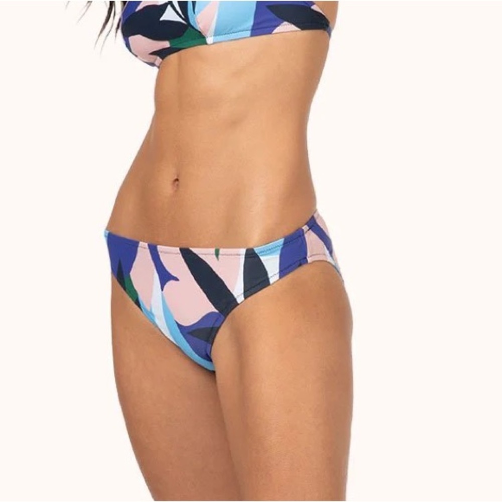 Lively Swim Bikini Bottom Retro floral print multicolored size XS